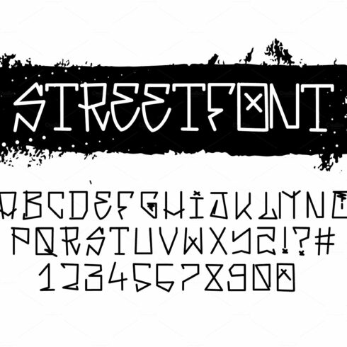 Graffiti Font. Street Tag Alphabet cover image.
