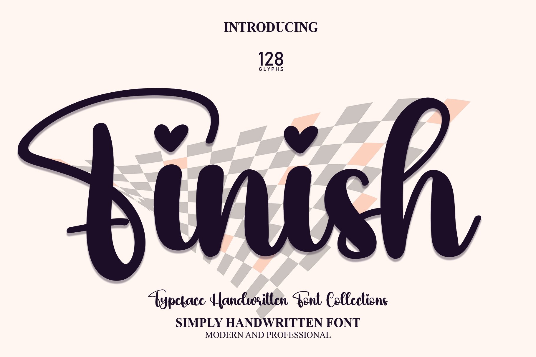 Finish | Script Font cover image.