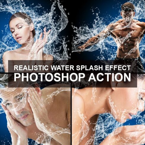 Water Splash Photoshop Actioncover image.