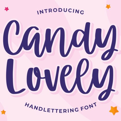 Candy Lovely - Cute Handwritten cover image.