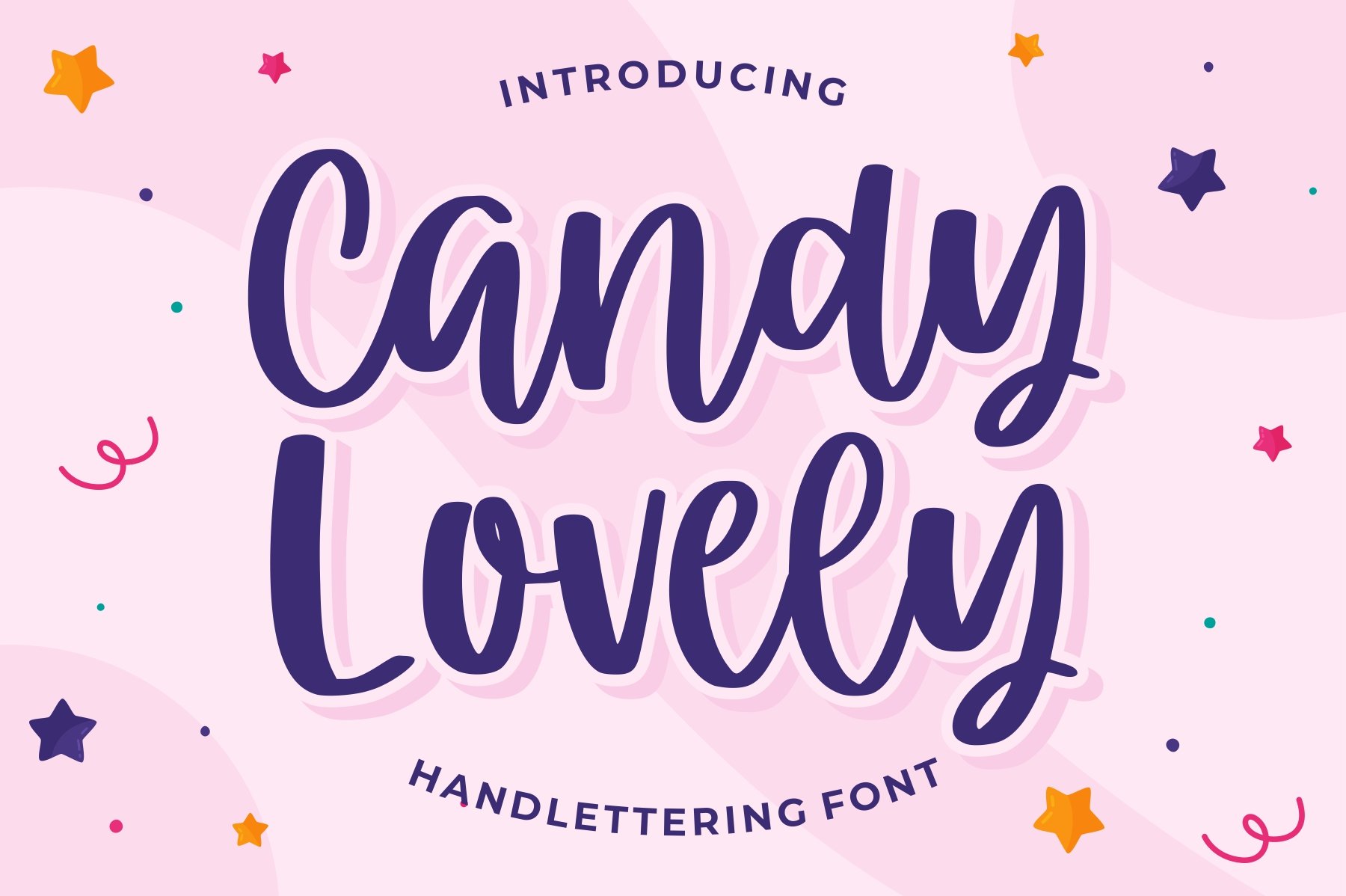 Candy Lovely - Cute Handwritten cover image.