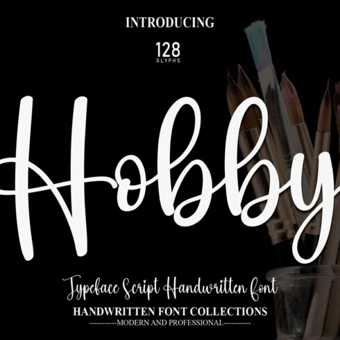 Hobby | Script Font cover image.