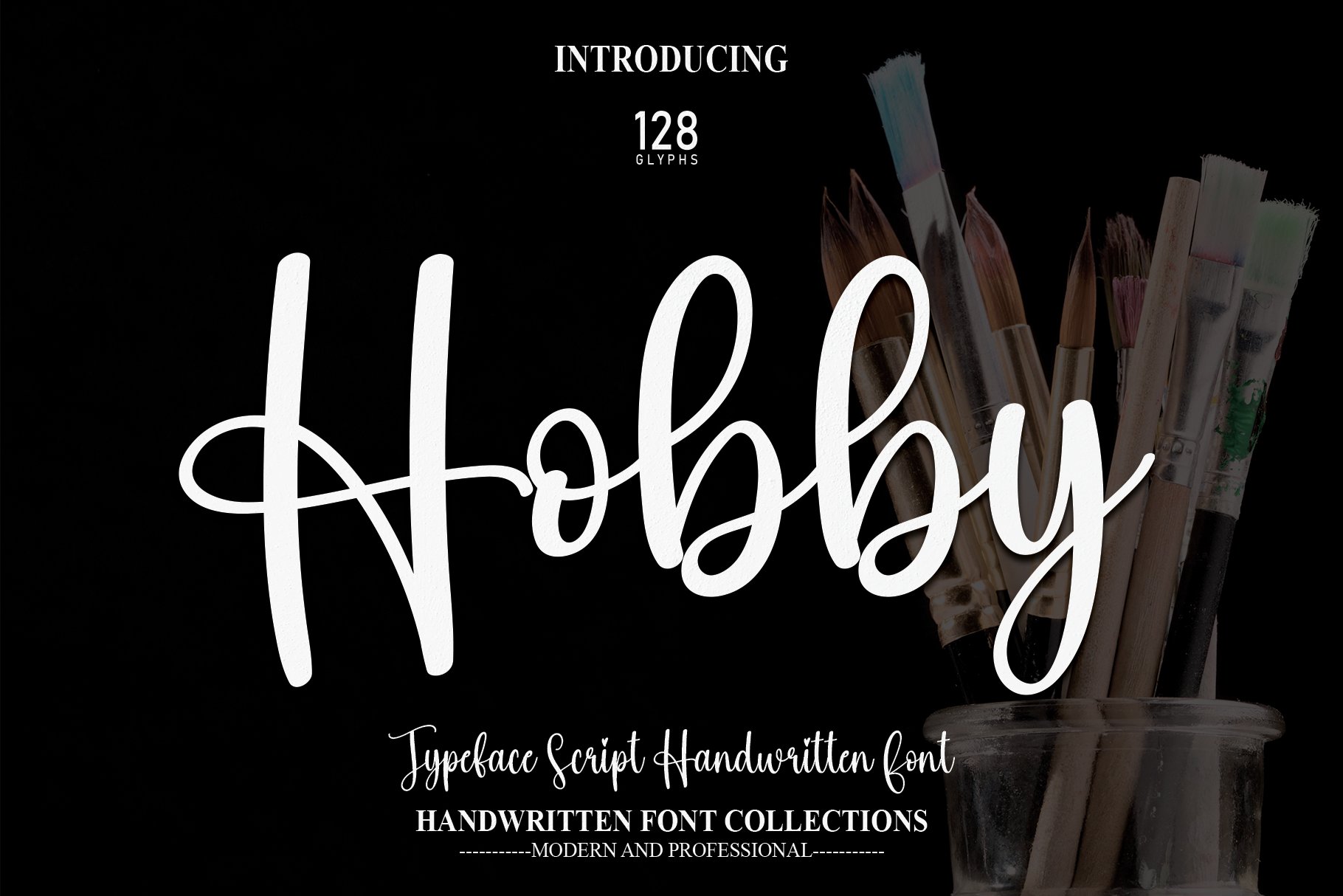 Hobby | Script Font cover image.