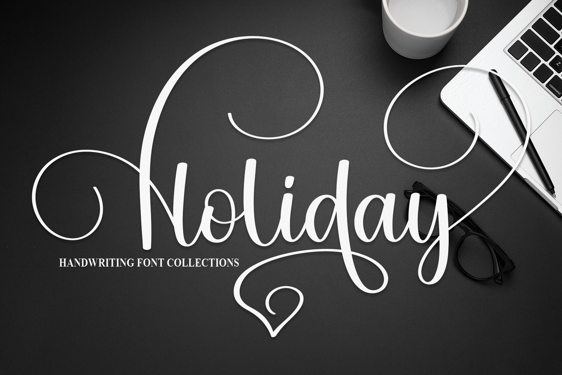 Holiday | Script Font cover image.