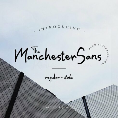 Manchester Sans cover image.