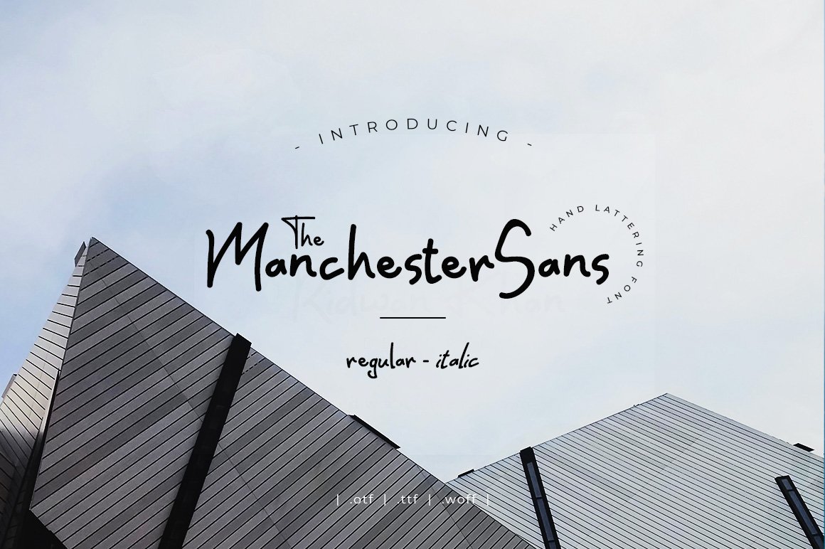 Manchester Sans cover image.