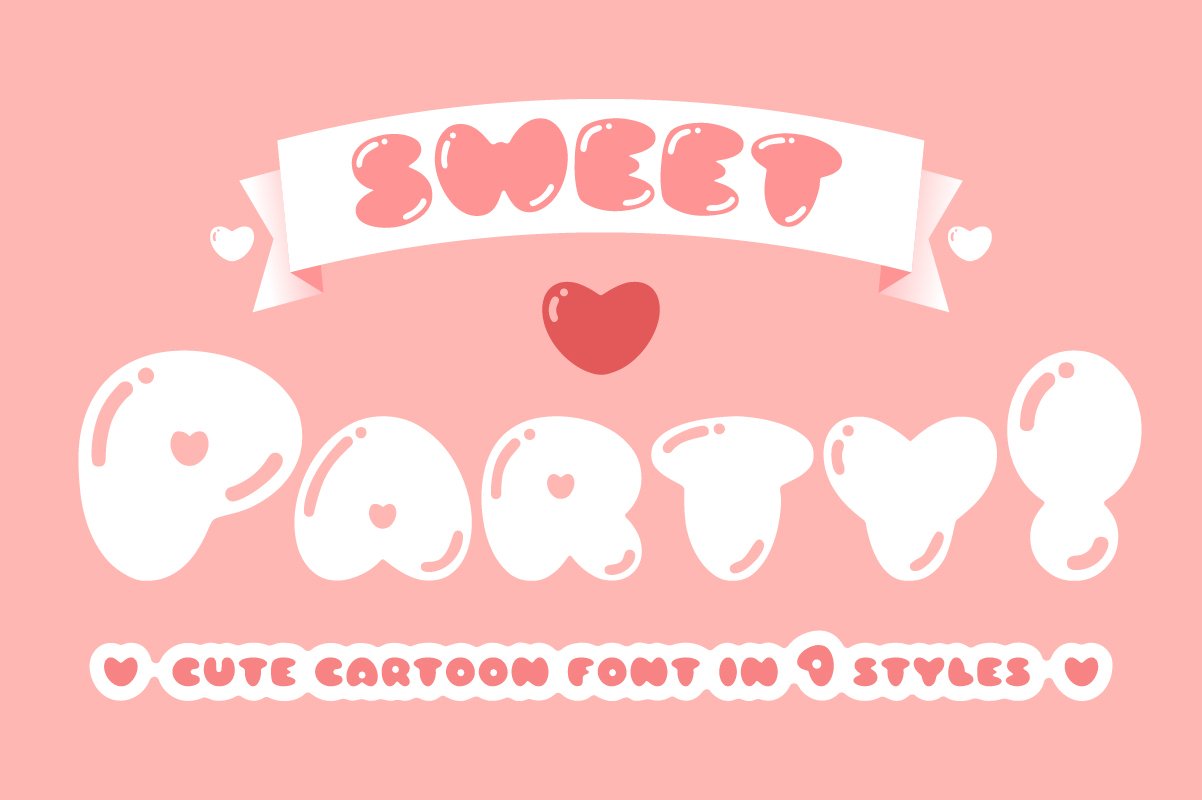 Sweet Party Font cover image.
