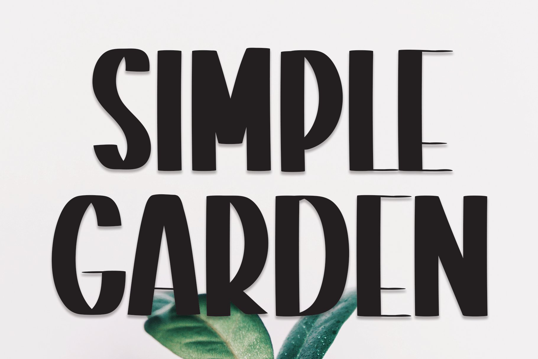 Simple Garden | Script Font cover image.