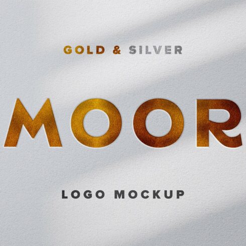 Gold & Silver Logo Mockupcover image.