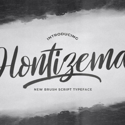 Hontizema - Handwritten Font cover image.