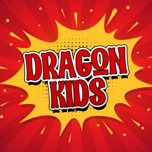 Dragon Kids - Playful Display Font cover image.