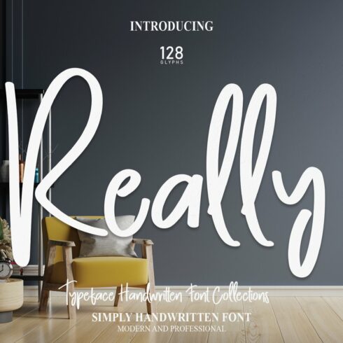 Really | Script Font cover image.