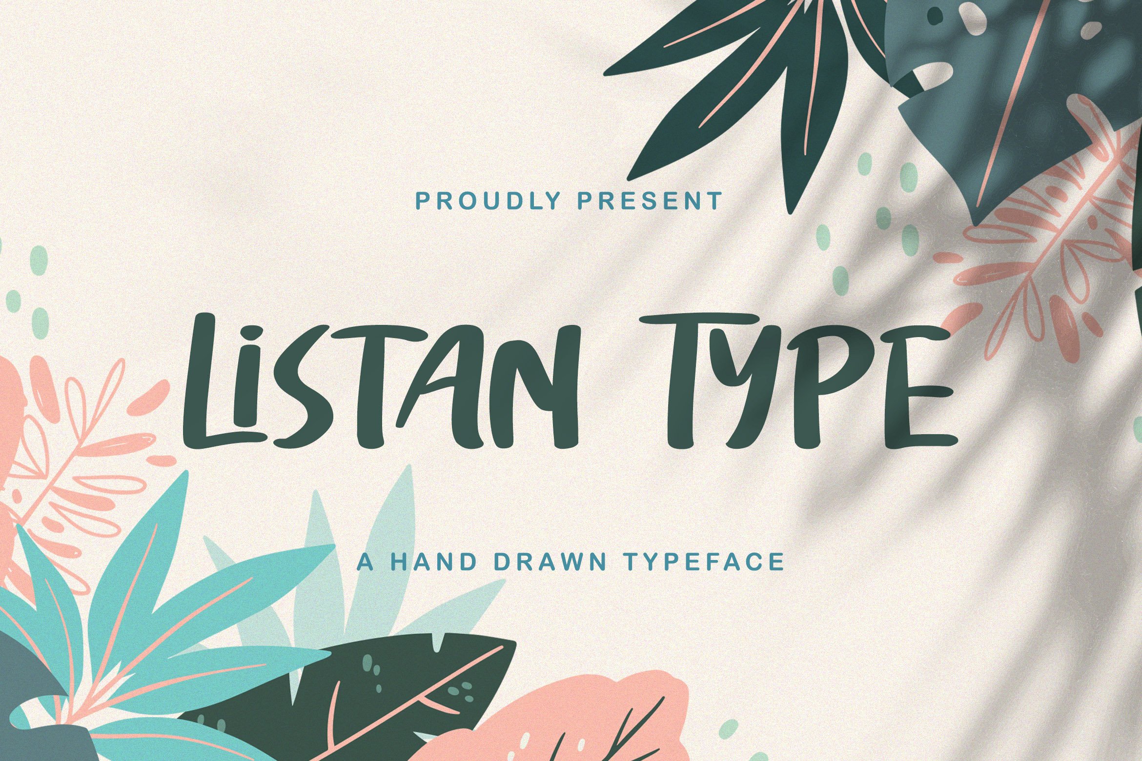 Listan Type - Playful Display Font cover image.