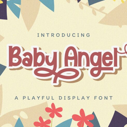 Baby Angel - Playful Display Font cover image.