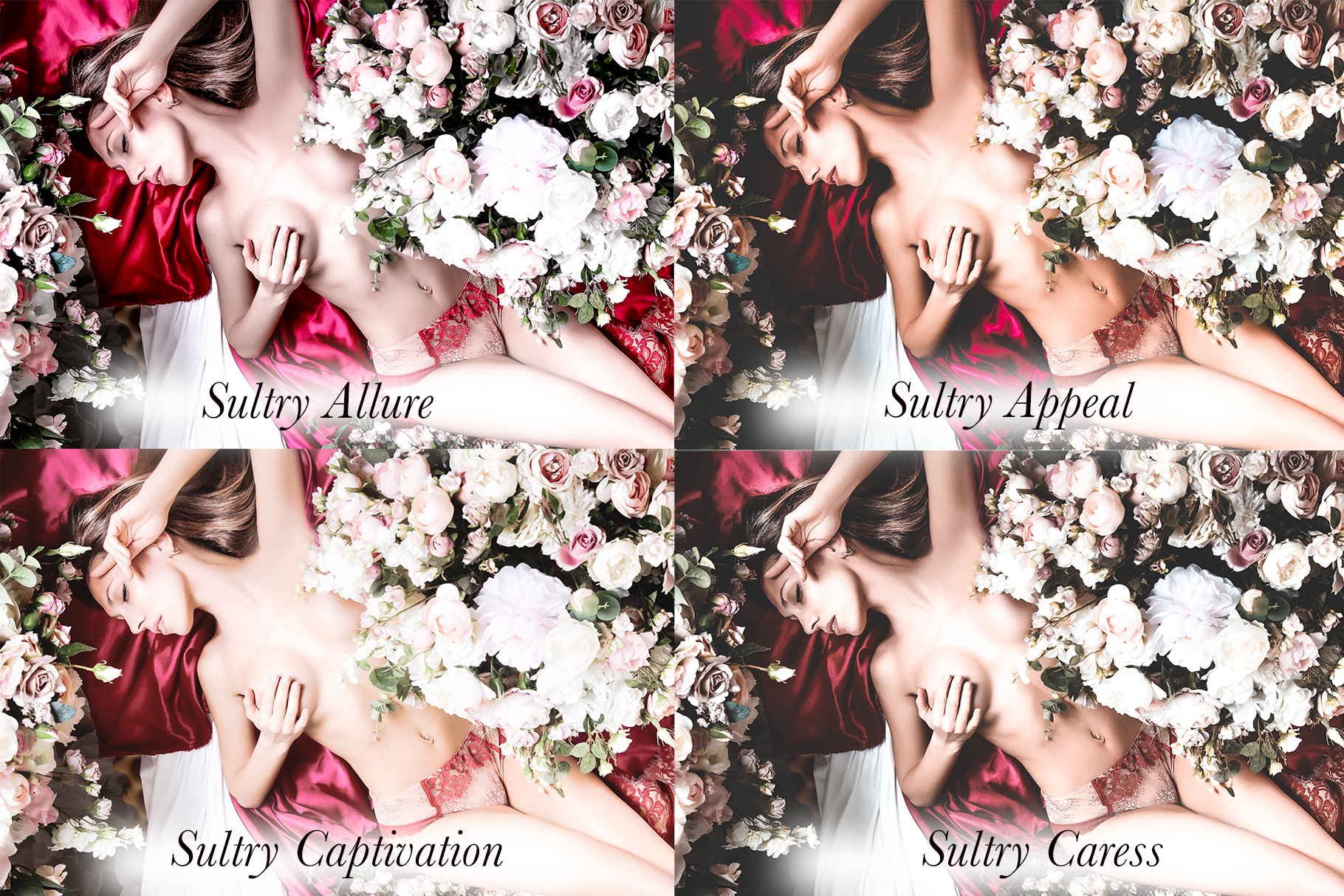 25 Sultry Boudoir Presets Lightroompreview image.