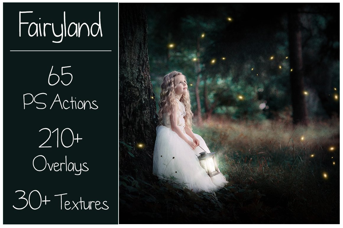 Fairy Bundle 200+ Actions&Overlayscover image.