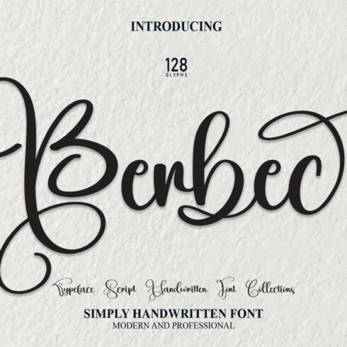 Berbec | Script Font cover image.