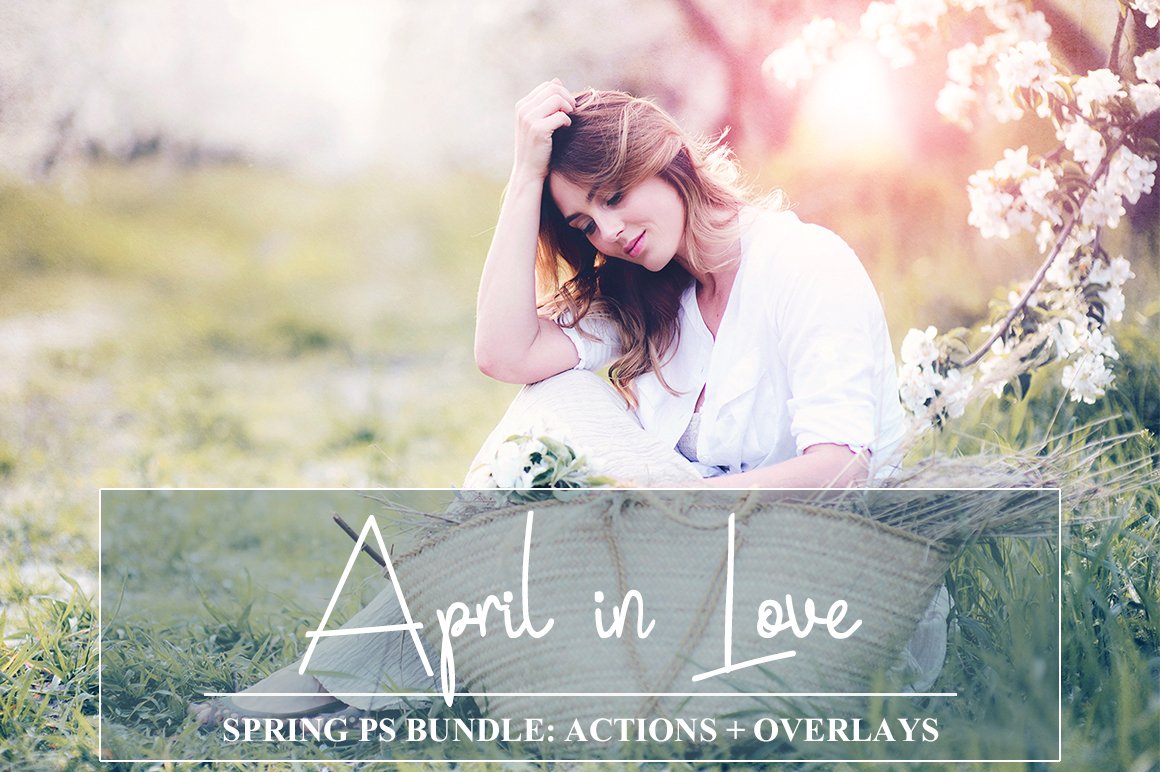 Spring Bundle: PS Actions + Overlayscover image.