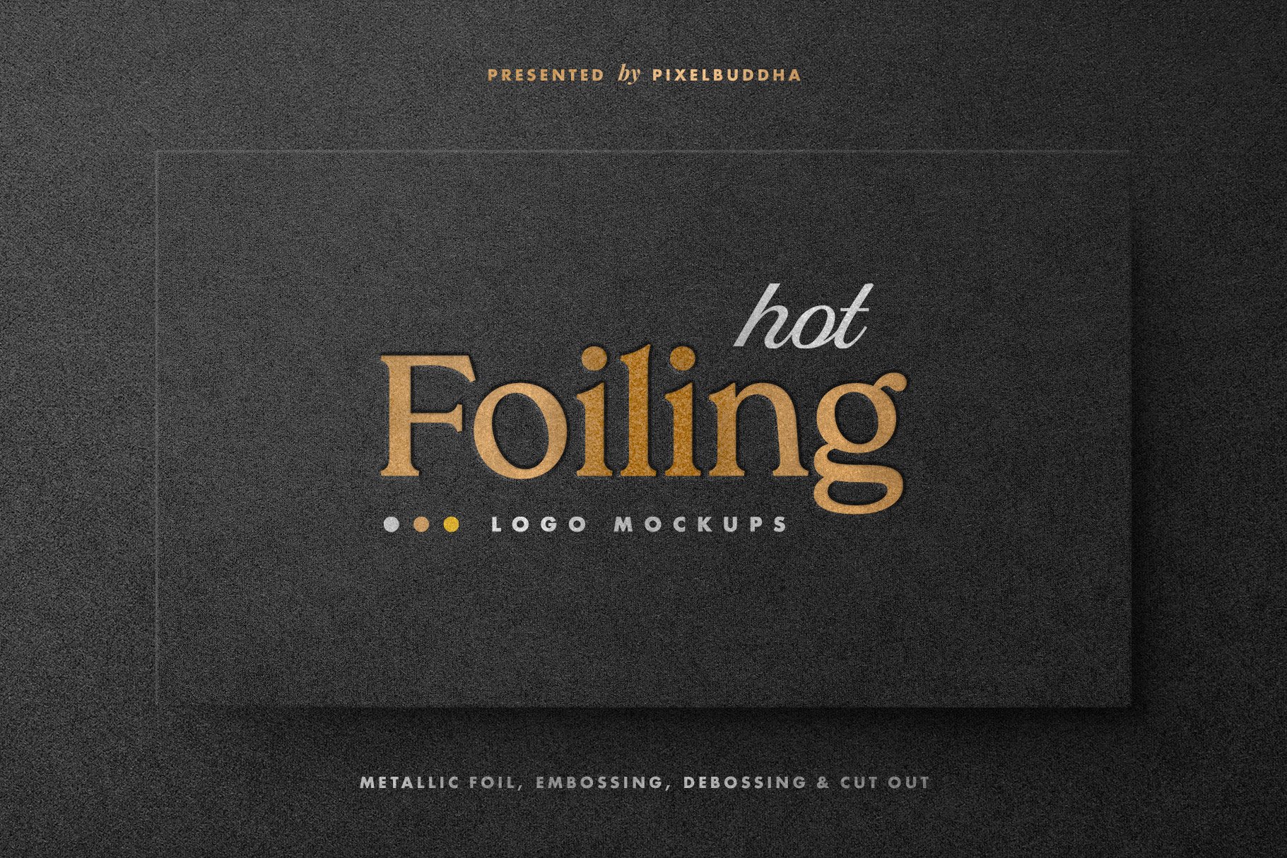 Hot Foil Logo Mockupscover image.