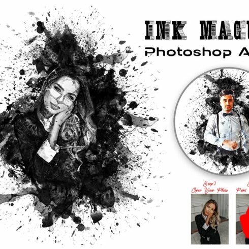 Ink Macula Photoshop Actioncover image.