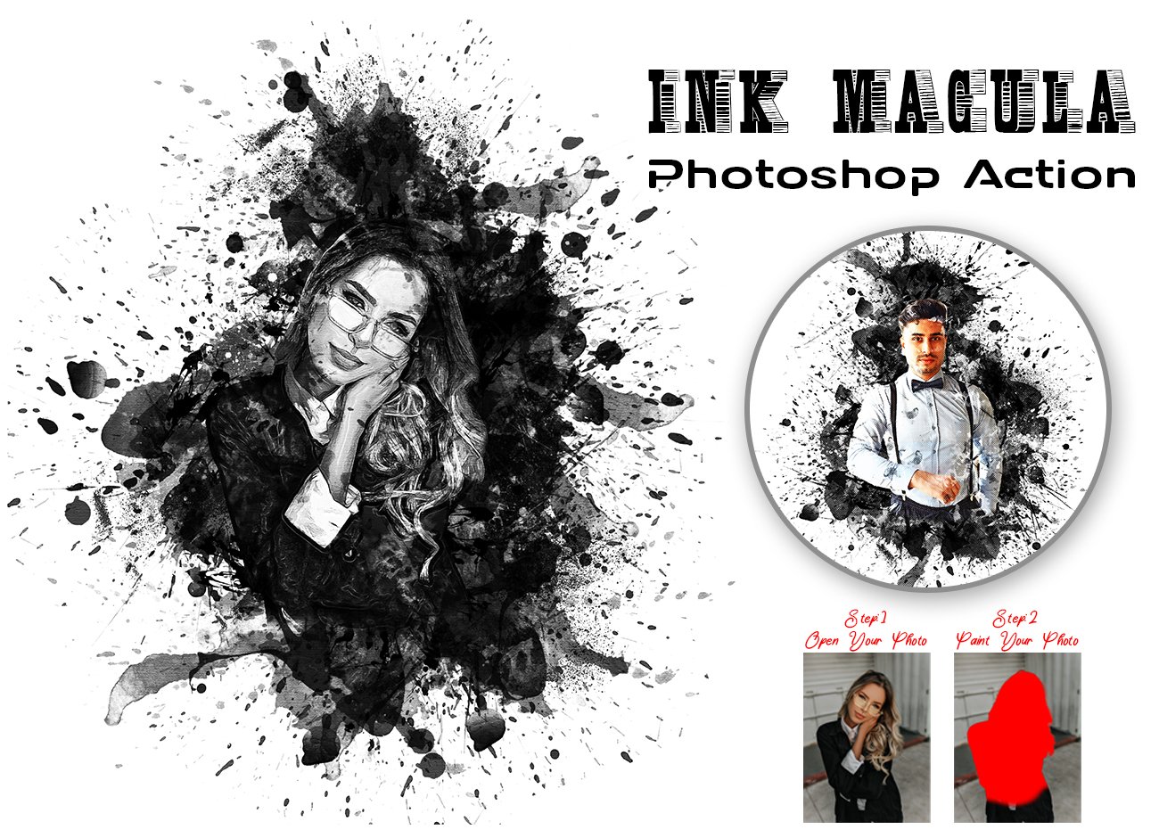 Ink Macula Photoshop Actioncover image.