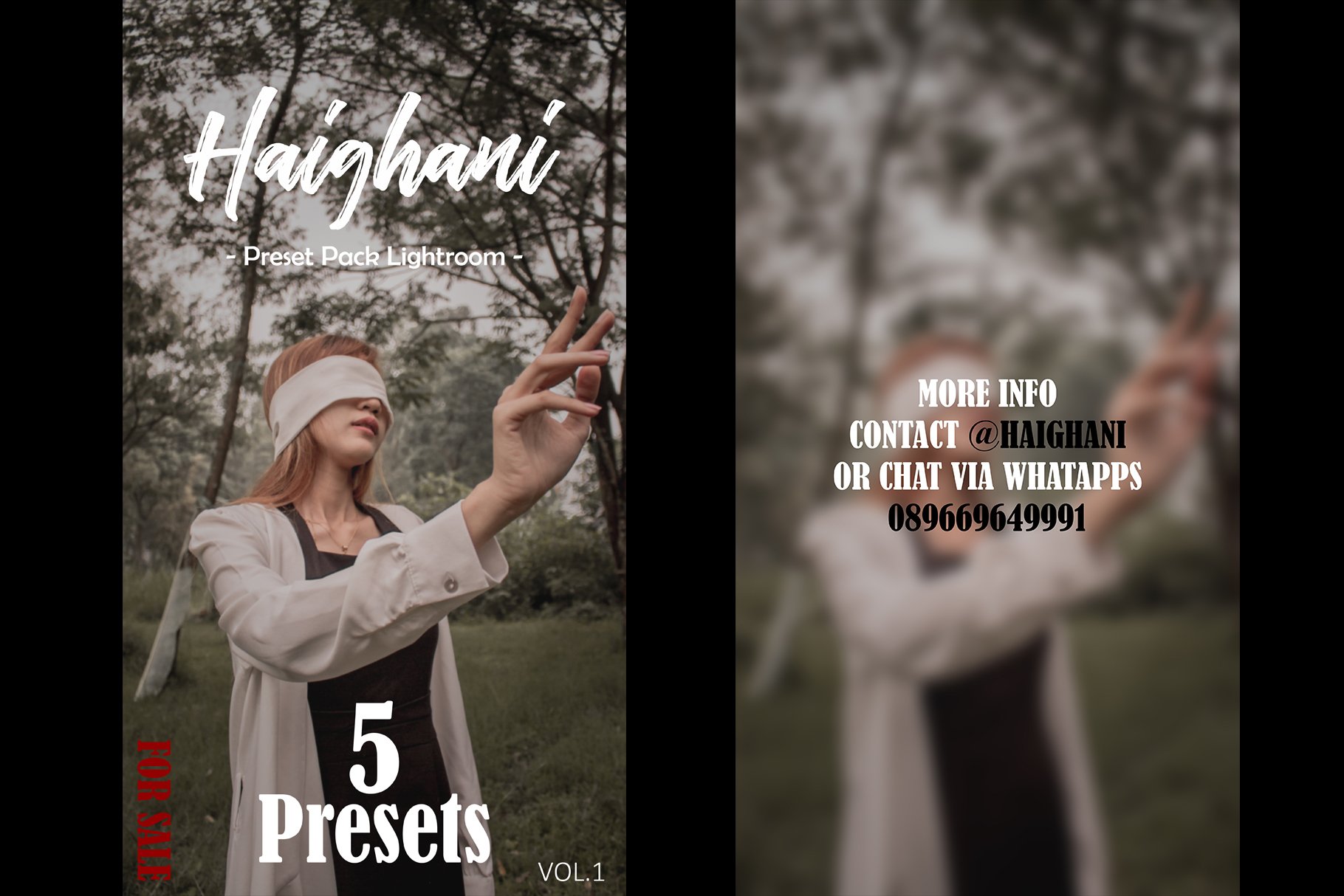 Preset Pack @Haighanicover image.