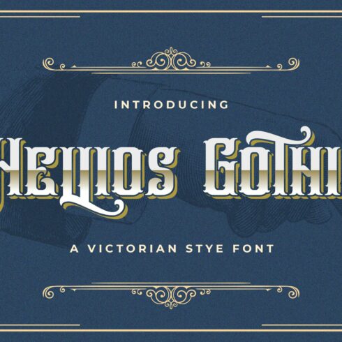 Hellios Gothic - Blackletter Font cover image.