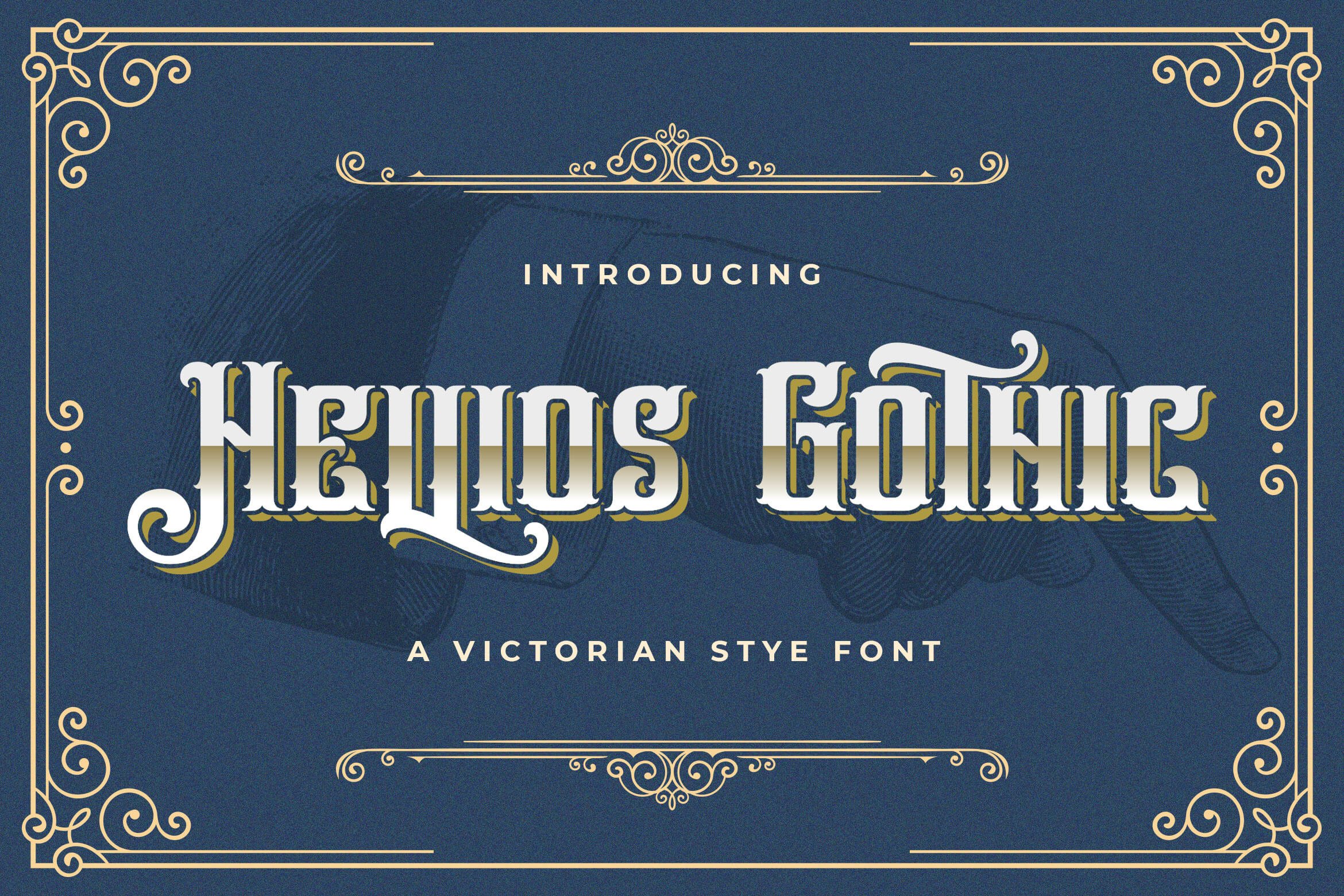 Hellios Gothic - Blackletter Font cover image.