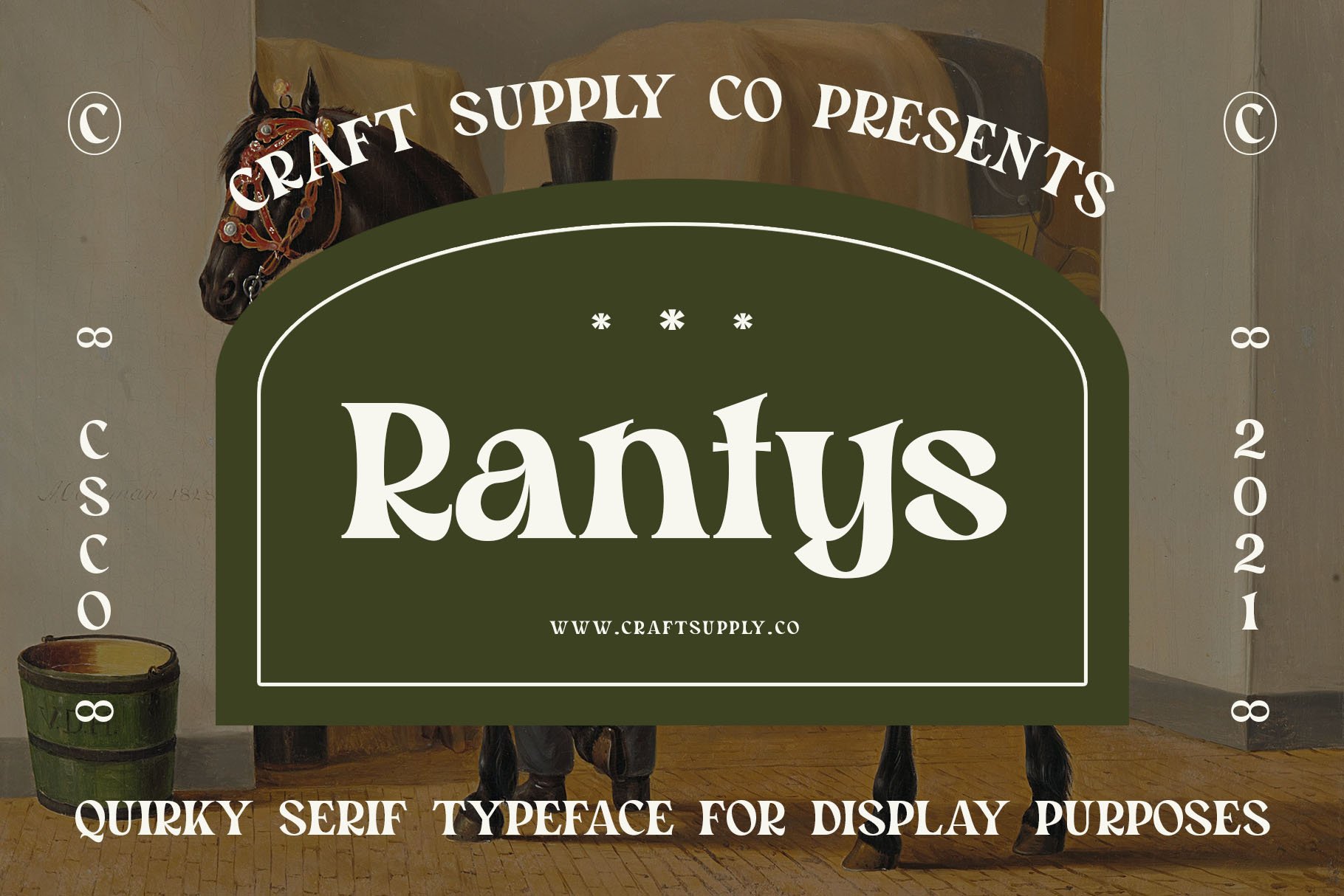 Rantys - Quirky Serif cover image.