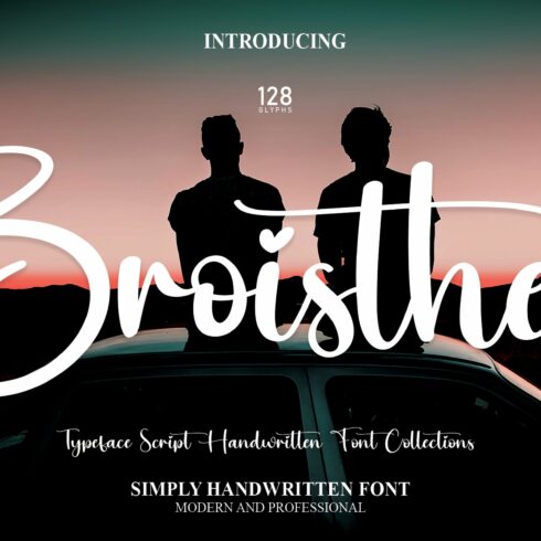 Broisther | Script Font cover image.