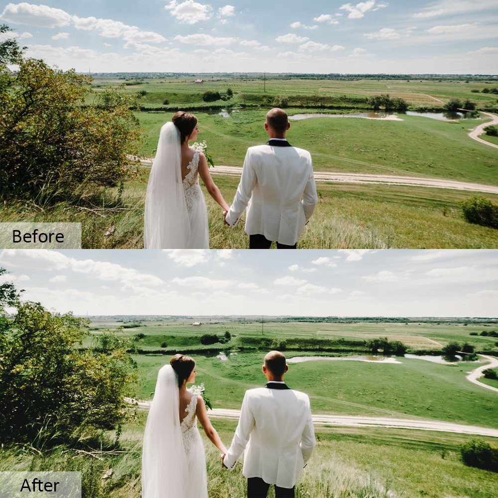 Premium Wedding Photoshop Actionspreview image.