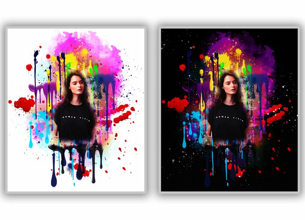 Dripping Ps Paint Dripping Effect PS Action – MasterBundles