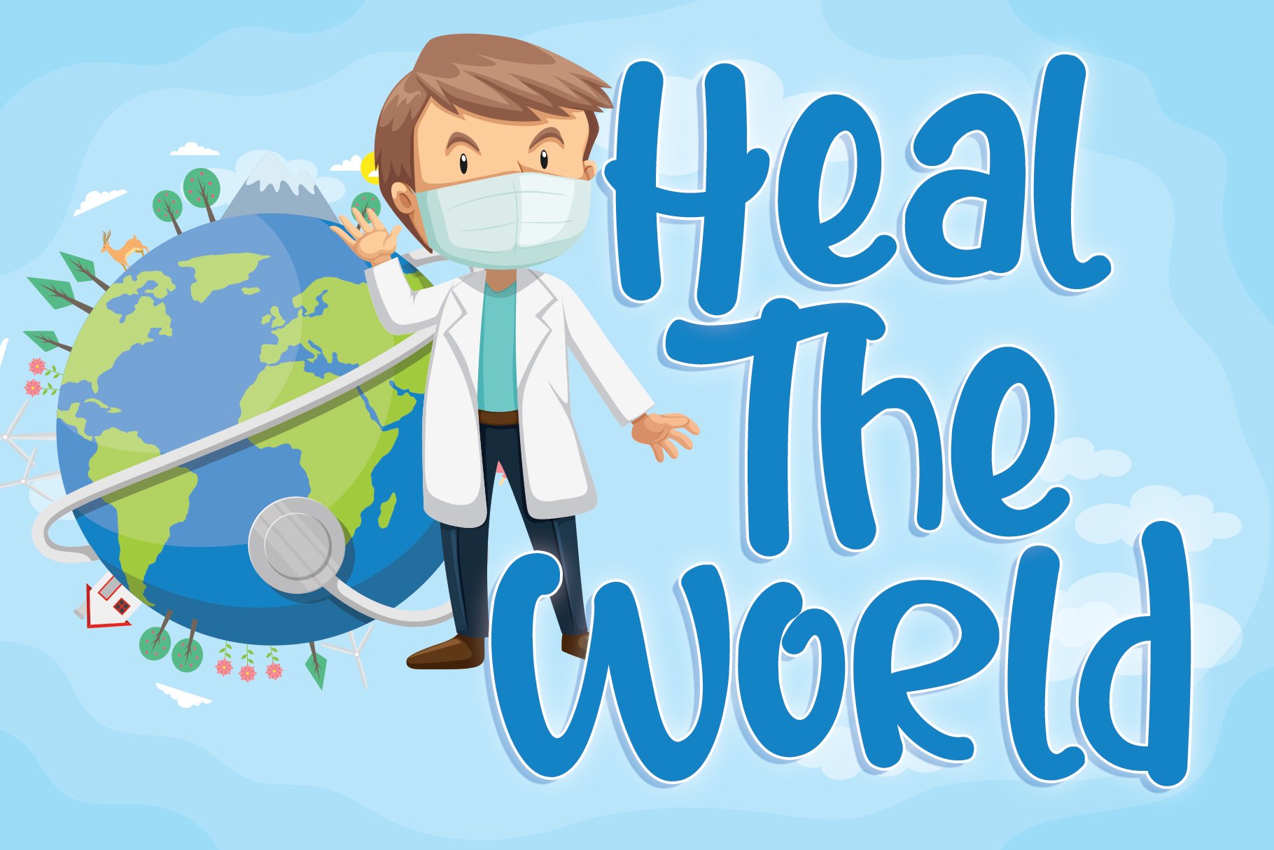 Heal The World cover image.