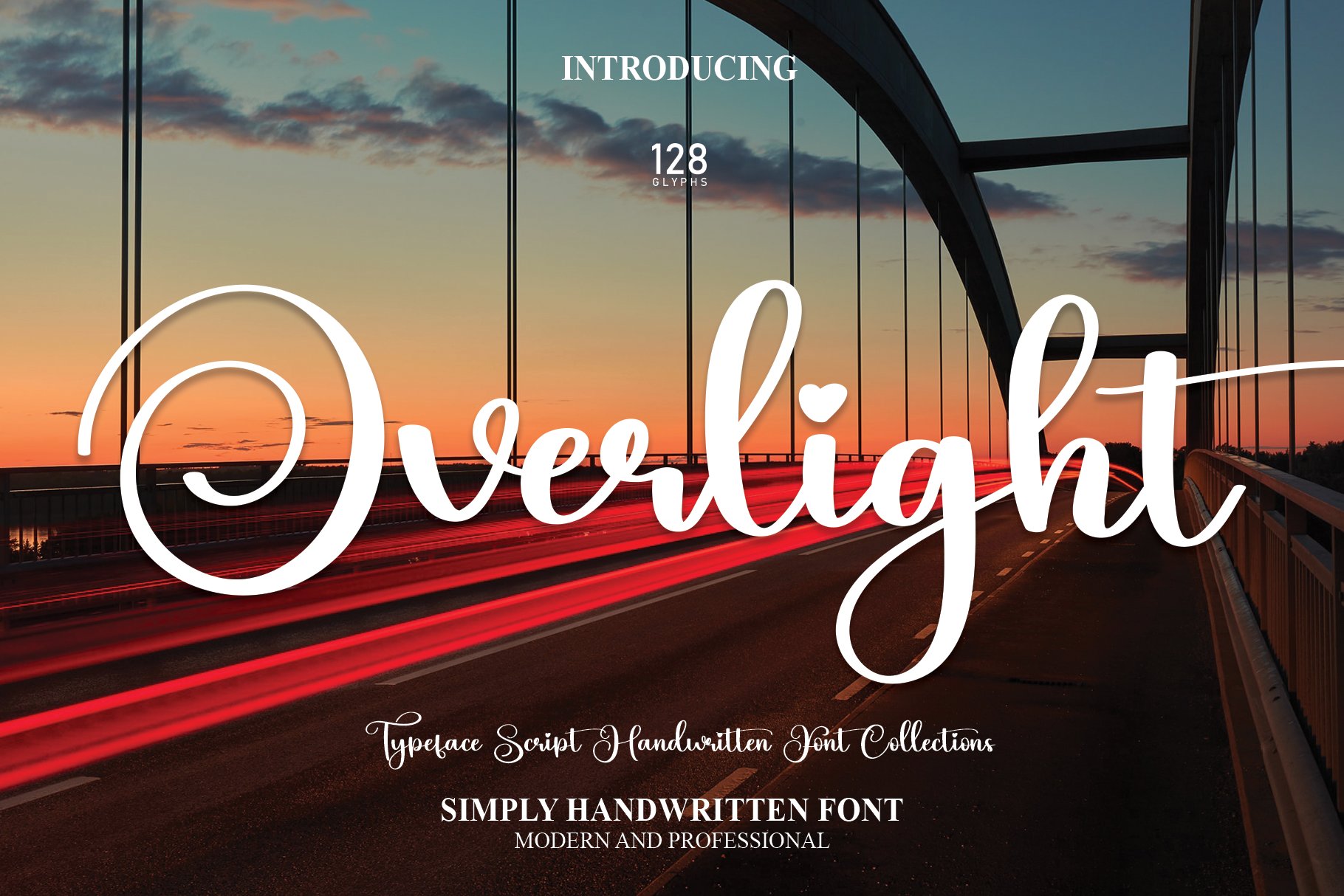 Overlight | Script Font cover image.