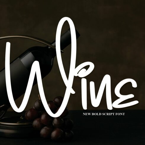 Wine | Script Font cover image.