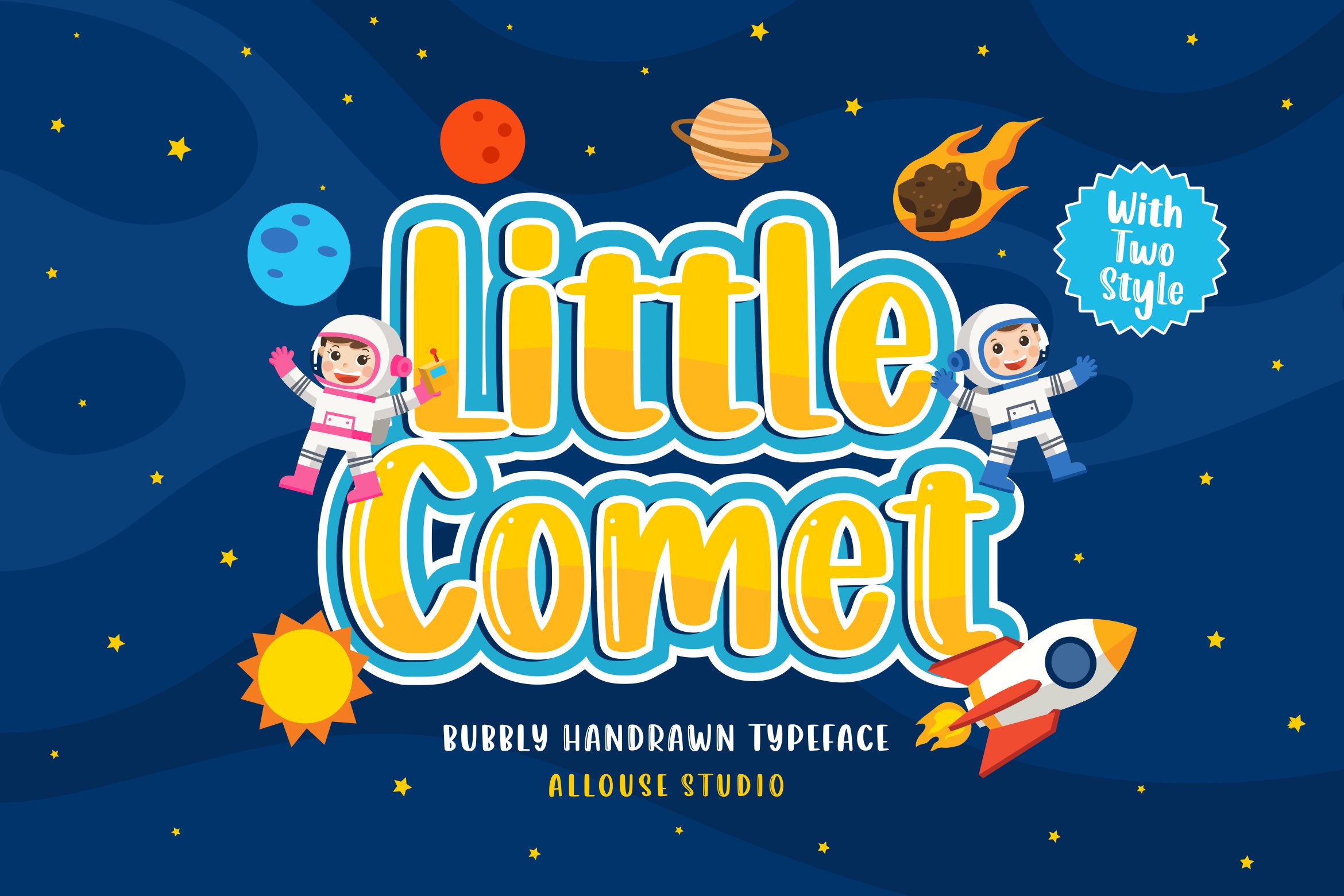 Little Comet Font cover image.