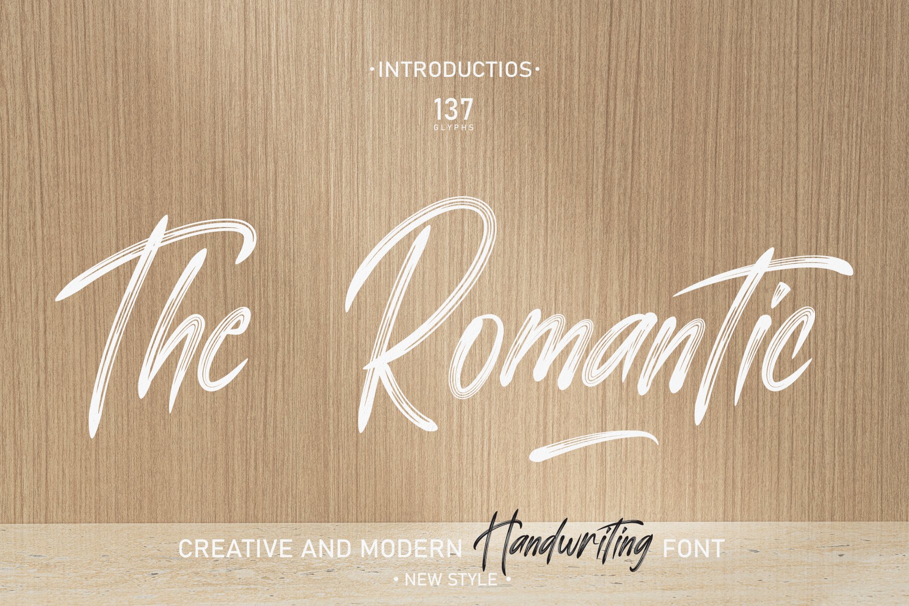 The Romantic | Script Font cover image.