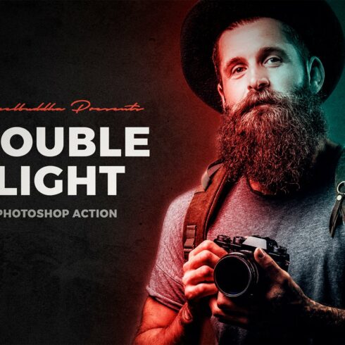 Double Light Photoshop Actioncover image.