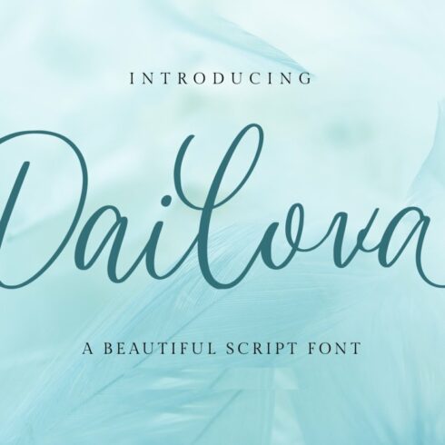 Dailova - Beautifull Script cover image.