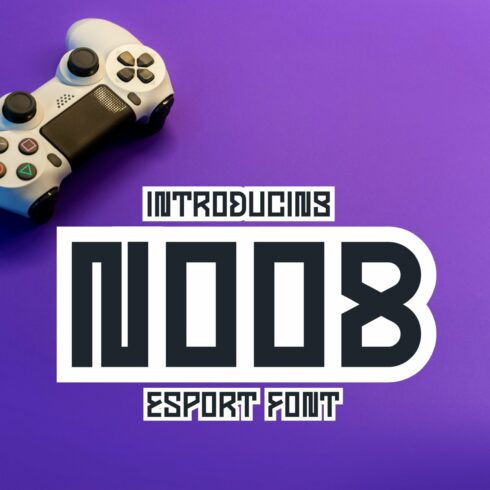 Noob - Esport Style Font cover image.