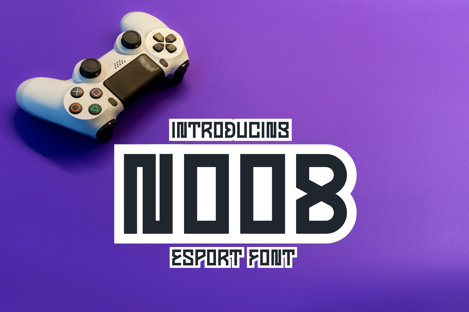 Noob - Esport Style Font cover image.