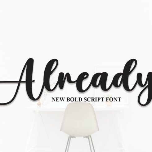 Already | Script Font cover image.