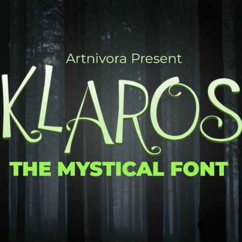 Klaros - Display Font cover image.