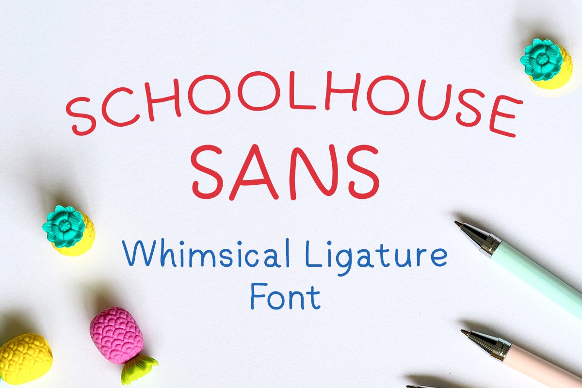 Schoolhouse Sans cover image.