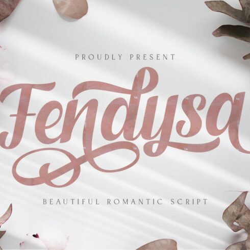 Fendysa - Calligraphy Font cover image.
