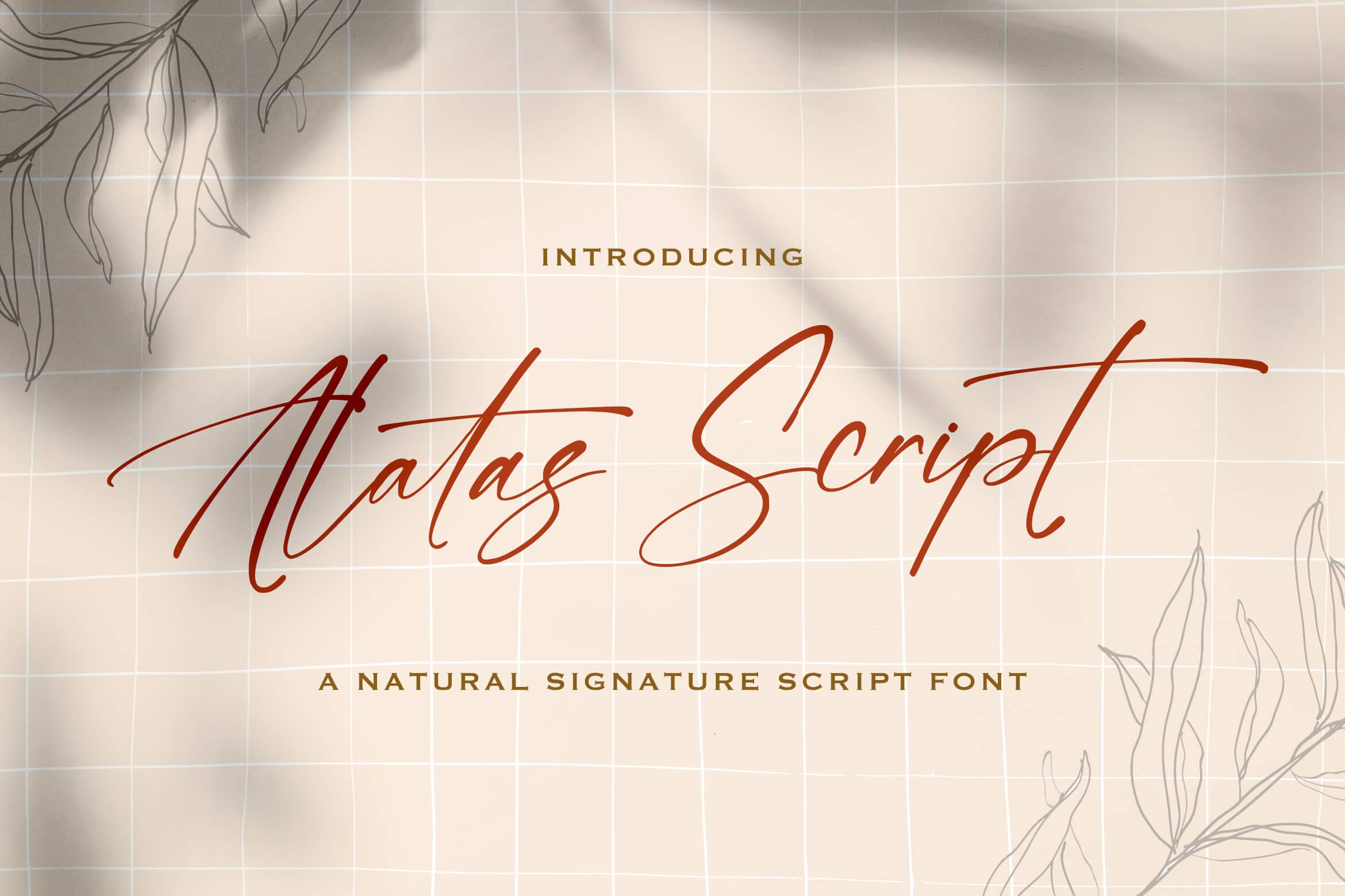 Alatas Script - Signature Font cover image.