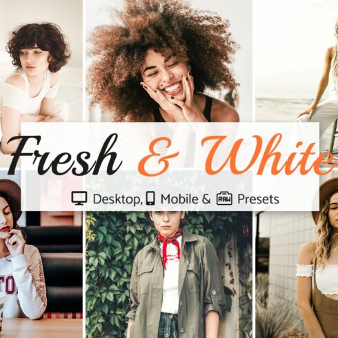 Fresh & White Lightroom Collectioncover image.