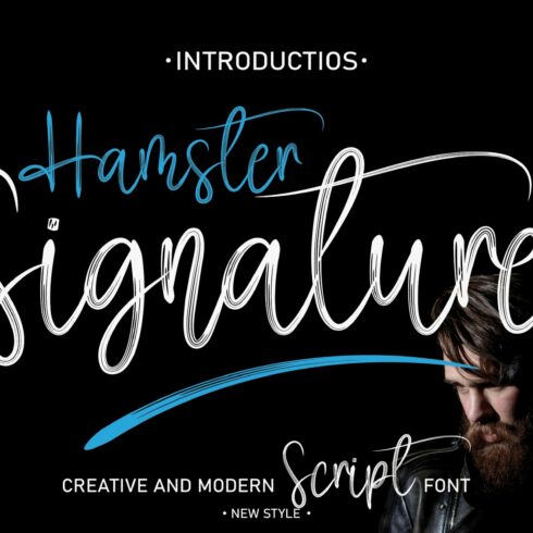 Hamster Signature | Script Font cover image.