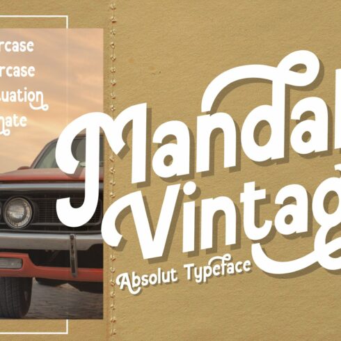 Mandala Vintage Modern/Vintage Font cover image.