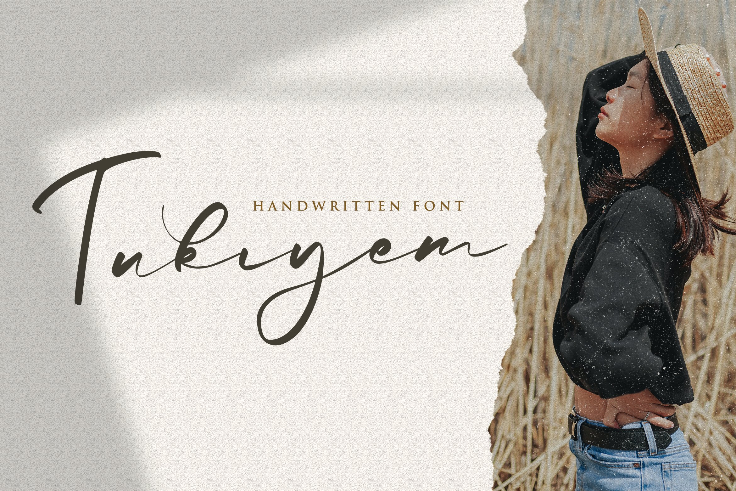 Tukiyem - Handwritten Font cover image.